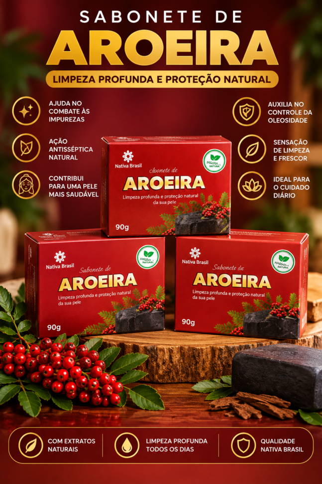 Sabonete de Aroeira